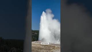 Old Faithful Yellowstone National Park 10-5-24 Wyoming