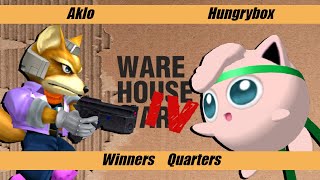 Warehouse War 4 - Winners Semis - Nouns | Aklo (Fox) vs Liquid | Hungrybox (Jigglypuff)