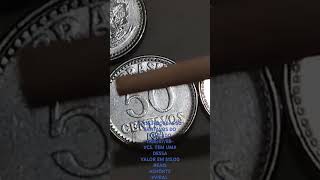 @1563-MOEDAS 50 CENTAVOS  CRUZADO 1986/87/88-VCS. TEM UMA DESSA-VALOR  $15,00 REAIS-#SHORTS #VIRAL.