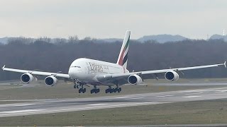 ✈10+ MINUTES - Heavy Planespotting at Düsseldorf Airport