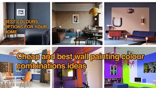 Best Colour Combination for Living Room and Bedroom |Wall Painting Colours Ideas 2021 | NOAHInterior