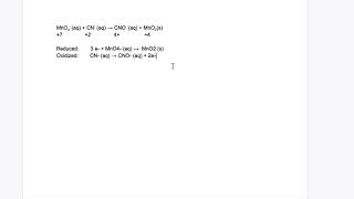 Balancing Redox in Acids