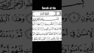 surah at tin #murrotal#shortsviral