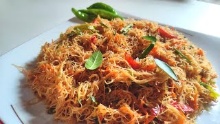 Singapore Style Vermicelli Fried Rice ll How To Make Homemade Vermicelli Fried Rice