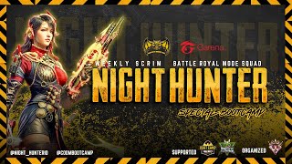 [MATCHDAY] WEEKLY SCRIM by NIGHT HUNTER WEEK 12 - SQUAD BR TOURNAMENT | Call of Duty®️: Mobile