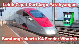 Indonesian High Speed Train Pesona Kereta Cepat China Whoosh Bandung Jakarta