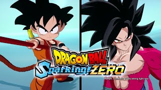 Teen Goku vs SSJ4 Goku | DRAGON BALL Sparking! ZERO | No Commentary [4K]