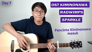 (Tutorial Gitar Simpel) Radwimps - Sparkle (Ost Kiminonawa)