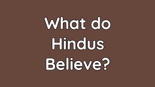 What is Hinduism?