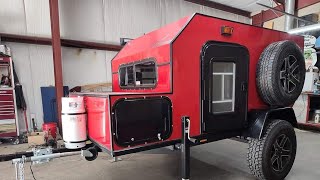 Teardrop Camper & Squaredrop off grid trailer builds by D.P.C. d.i.y.