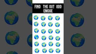 find the odd emoge #funny #hard #emoge #shorts