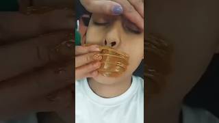 Naturally Remove Unwanted Facial Hair | Best Home Remedy #shorts #haircare