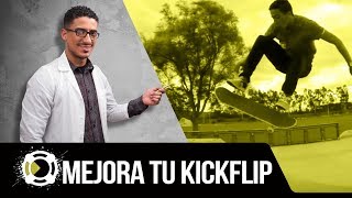 Como hacer Flip (Kickflip) en Skate - Clase 7 (2014)