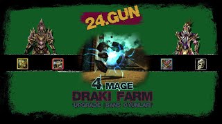 Knight Online | 4 Mage ile Draki Farm | Upgrade - Shell Kırdırma | #24Gün