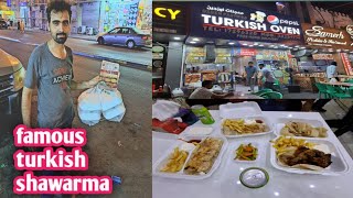 Famous turkish shawarma in bahrain||bahrain night vlog