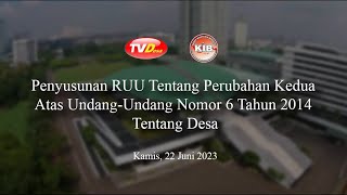 Penyusunan RUU Tentang Perubahan Kedua Atas UU Nomor 6 Tentang Desa