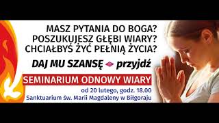 Seminarium Odnowy Wiary 2018-Zbawienie w Jezusie Chrystusie-ks. Adam Malinowski