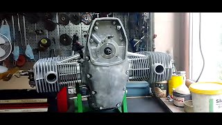 Assembling the Dnepr motorcycle  engine part 5