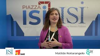 S2X - Intervista all’Ing. Matilde Notarangelo - Piazza ISI - SAIE Bologna 2024