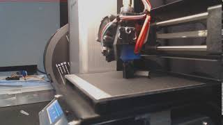 Timelapse printing dodecahedron connector for wooden rods.