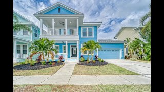 5718 Sea Turtle Place | 4/2.5 Luxurious Waterfront Home with Dock in Desirable Mirabay