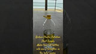 Reduce Plastic Pollution#travel #environment #plastic #shorts