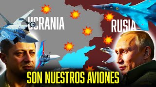 ¡SORPRENDENTE! ¡Ucrania derriba a Rusia con sus propios aviones de guerra!