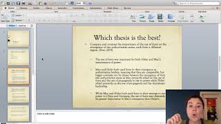 IB History: Writing a Thesis