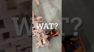 Lego Toy Truck vs. Jenga Block Fail #jenga #monstertruck #legotechnic