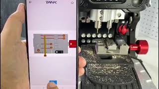 Tutorial of HU162T-9 Cuts Pick and Decode and Cut Key by 2M2Tank CNC Key Cutting Machine- EOBDTool