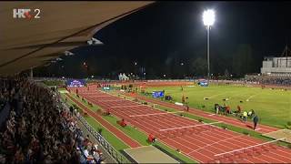 Men's 110m hurdles final IAAF world challenge Zagreb 2019