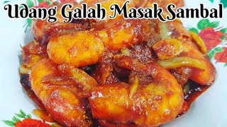 Resepi Udang Galah Masak Sambal