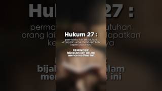 Cara membuat sekte. Hukum ke 27 dari 48 hukum kekuasaan