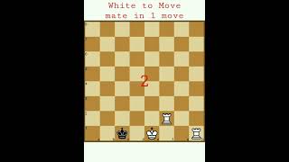 Mate in one move #chess #kingsacrifice #puzzlechess #chesstraning