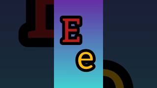 E e | letter E e | phonics lesson | kids education | little learners