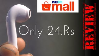 Paytm mall Rs.24 Bluetooth headset unboxing and review