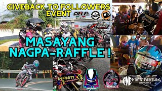 MASAYANG NAGPA-RAFFLE SA CAFE KATERINA | GIVEBACK TO FOLLOWERS EVENT | CHILL RIDE w/ HONDA RS125 FI