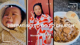 Prepare with us || Morning Vlog || Going to church