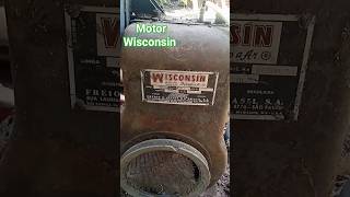 Motor Wisconsin e trilhadeira SLC. Sistema Antigo.