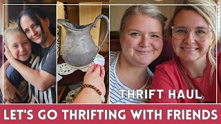 Let's go thrifting with friends in Tennessee | Iron Stone thrift haul