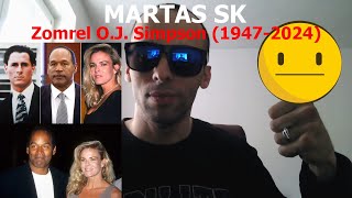 MARTAS SK - Zomrel O.J. Simpson (1947-2024)