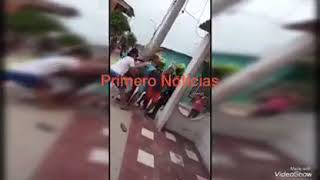 Disturbios en el barrio La Chinita de Barranquilla