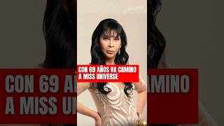 Mujer de 69 años compite por llegar a ser Miss Universo en Filipinas