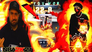 Got My First Fire Ball Streak In The Most Insane Way Possible NBA 2K21 Next Gen - HILARIOUS Gameplay