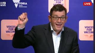 Australia -  no healthcare unless you take the 💉  Victoria premier daniel andrews