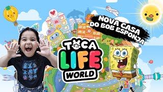 DECORAMOS a NOVA CASA do BOB ESPONJA no TOCA LIFE WORD | Canal da Marina