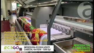 IMPRESORA ECOSOLVENTE ECOGA  RTR320 K1024