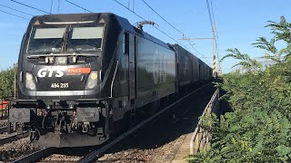 E494.255 “Back To The Future” di GTSR sul TEC40149 Domo II-Bologna Int. in transito a Anzola Emilia.