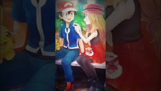 Ash X Serena edit - Ash X Serena love story 💕 - Ash X Serena 🥰 - #ashxserena#pokemonxy#viralshort