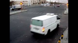 #السعودية حوادث قطع الإشارة المروريه 🚥🚦🚗🚓  من كاميرات المرور